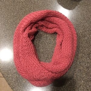 BlushRose infinity cowl/Crochet warmer  knit scarf